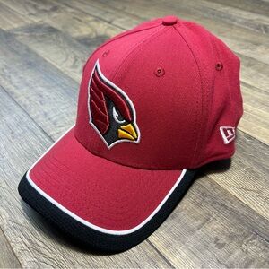 Arizona Cardinals NFL Football Fitted Hat Red Men’s Medium-Large Cap Brand New